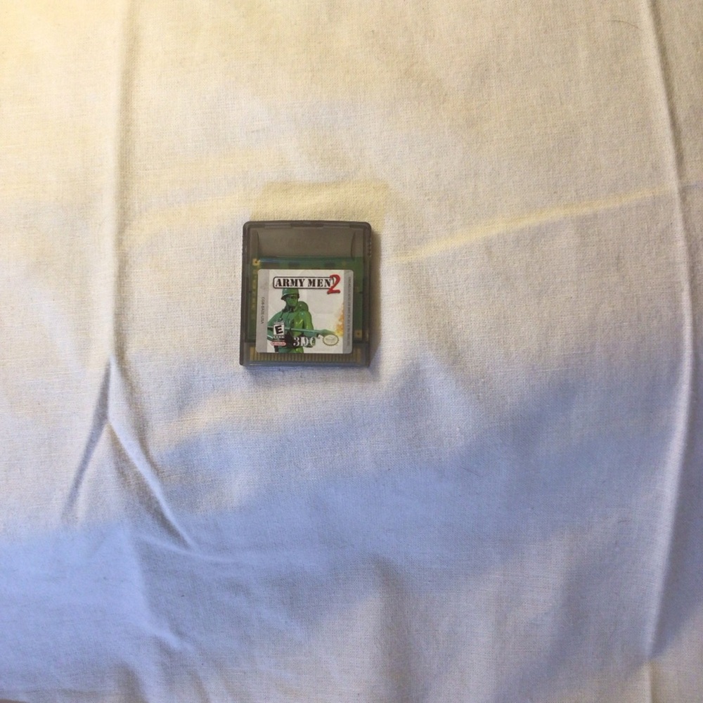 Game Boy Color Army Men